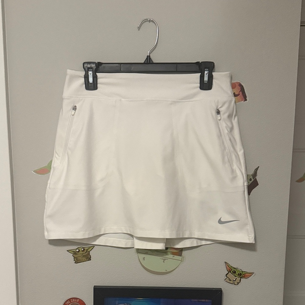 Nike White Skirt with Pockets